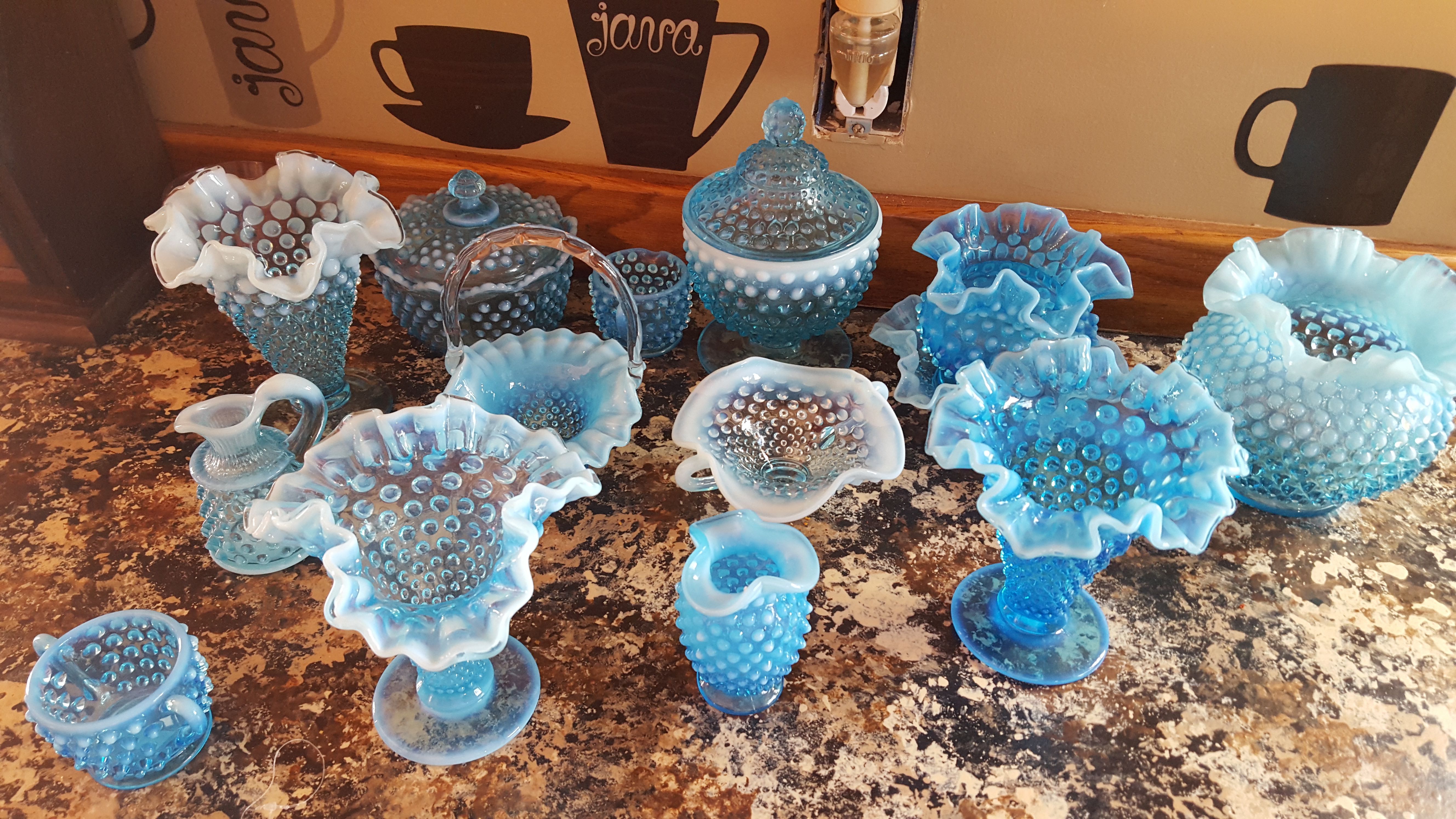 Blue Milk Glass InstAppraisal